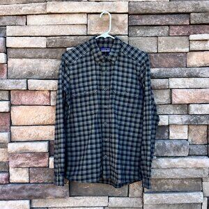 🛍️ Patagonia El Ray Button-Up Shirt | Size S | Blue | UPF 40 Travel Shirt